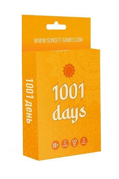 Еротична гра для пар Sunset Games "1001 Days" (UA, ENG, RU) SO5886-SO-T фото
