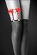 Гартер на ногу, сексуальная подвязка с сердечком Bijoux Pour Toi - WITH HEART AND SPIKES SO2223-SO-T фото 2