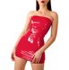 Сексуальна вінілова сукня Art of Sex Jaklin, Червоний, L, XL, 2XL