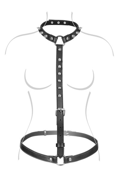 Портупея на тіло Fetish Tentation Sexy Adjustable Harness SO4666-SO-T фото
