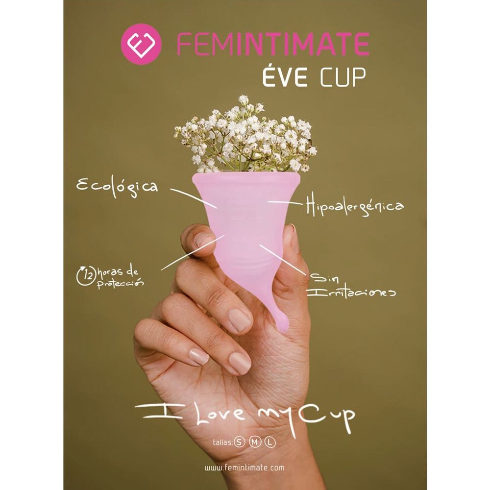 Менструальна чаша Femintimate Eve Cup New, ергономічний дизайн SO6304-SO-T фото