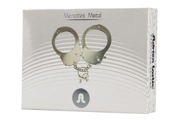 Наручники металеві Adrien Lastic Handcuffs Metallic (поліцейські) AD30400-SO-T фото