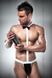 Чоловічий еротичний костюм офіціанта дуже відверте боді Passion 021 BODY PSM0211-SO-T фото 1