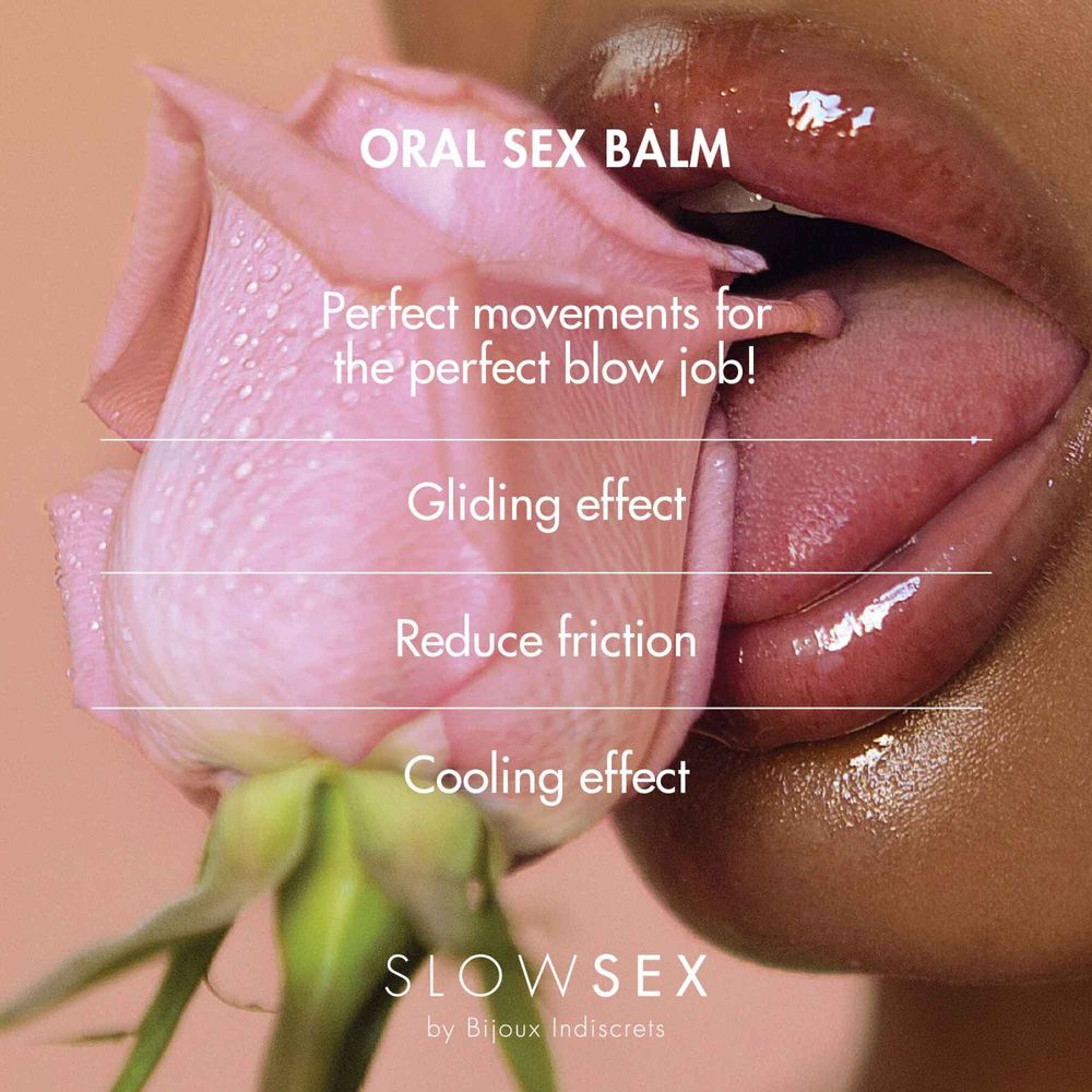 Средство для минета Bijoux Indiscrets SLOW SEX - Oral sex balm SO5902 фото
