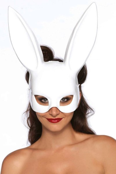 Пластикова маска кролика Leg Avenue Masquerade Rabbit Mask SO7947-SO-T фото