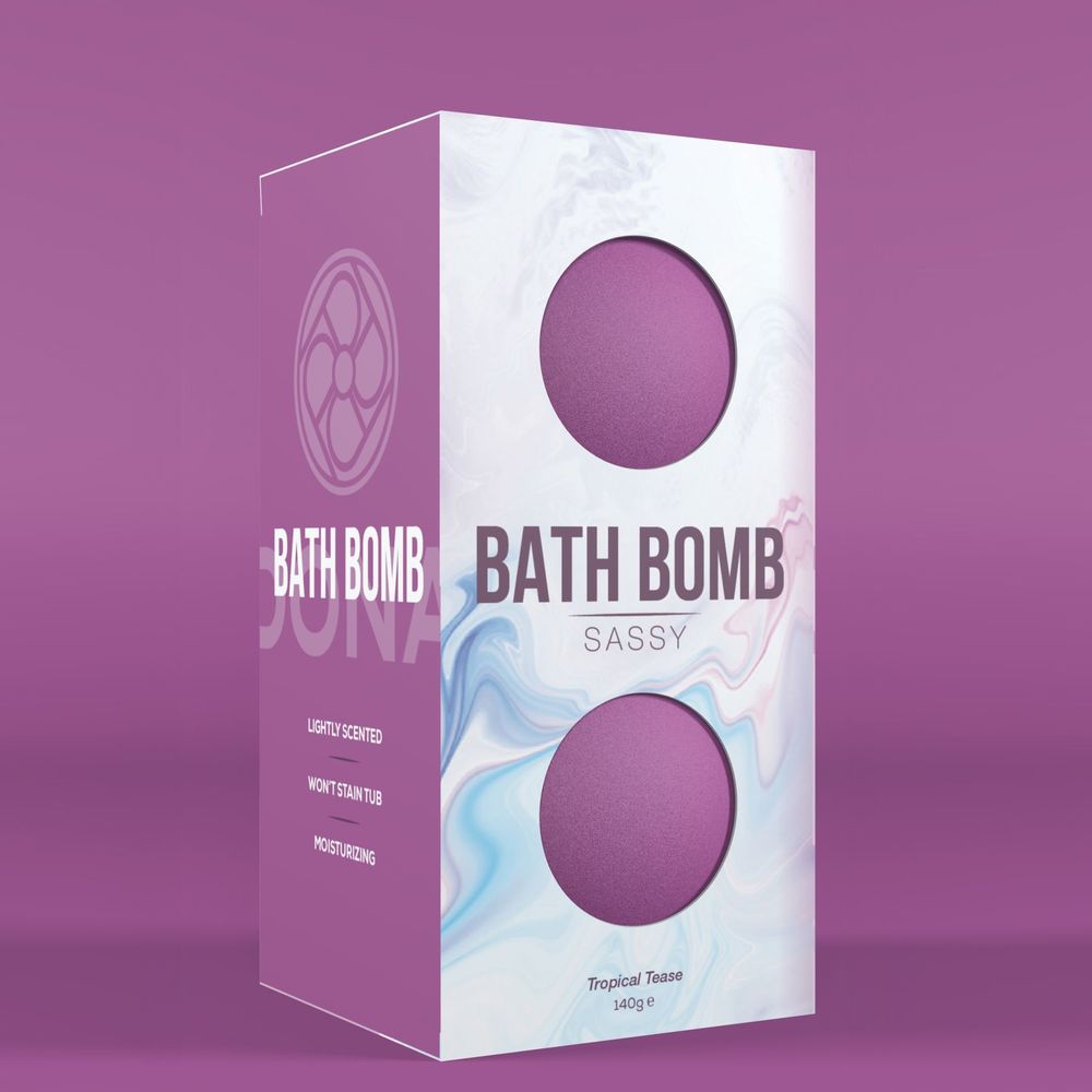 Набір бомбочок для ванни Dona Bath Bomb Sassy Tropical Tease (140 г) SO2210-SO-T фото