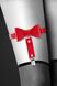 Сексуальная подвязка-гартер с бантиком из экокожи на ногу Bijoux Pour Toi - WITH BOW SO2220-SO-T фото 2