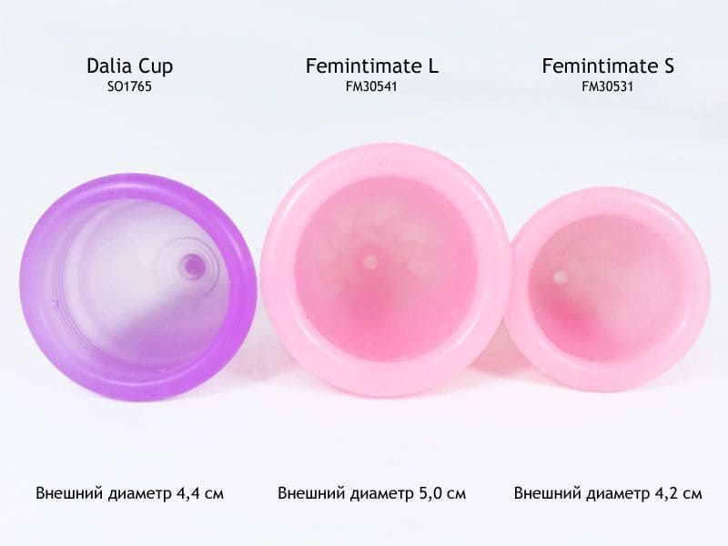 Менструальна чаша Femintimate Eve Cup розмір L, діаметр 3,8см, для рясних виділень Рожевий FM30531-SO-T фото