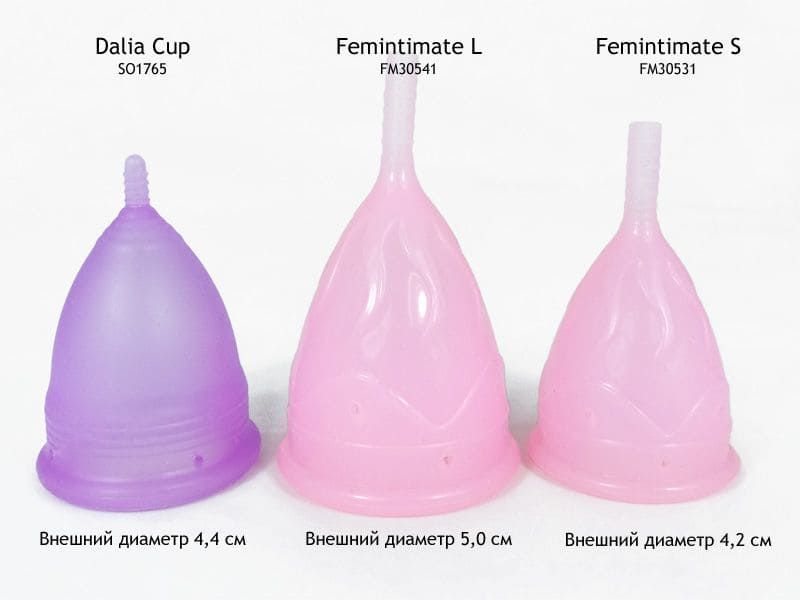 Менструальная чаша Femintimate Eve Cup размер L, диаметр 3,8см, для обильных выделений Розовый FM30531-SO-T фото