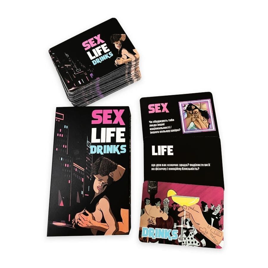 Настільна гра FlixPlay SEX LIFE DRINKS (UA) SO5026-SO-T фото