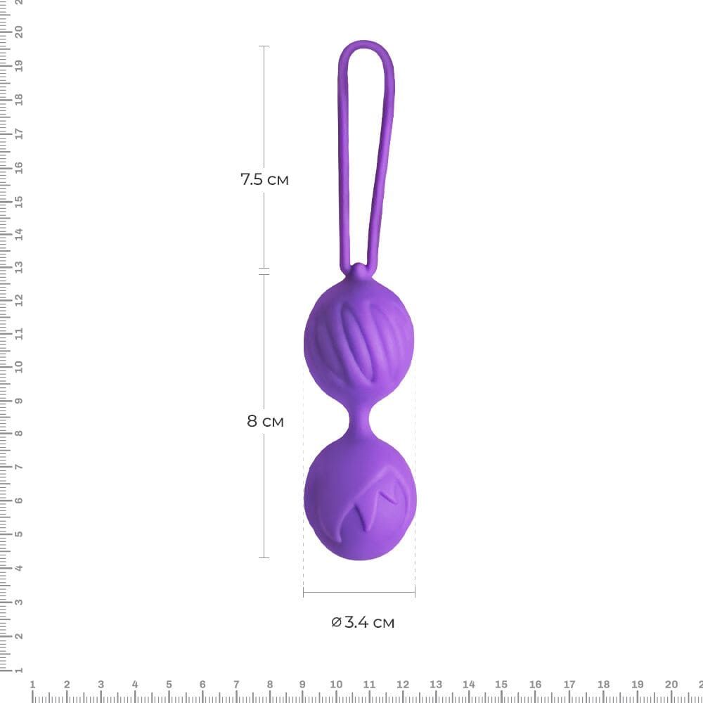 Вагинальные шарики Adrien Lastic Geisha Lastic Balls Mini (S), диаметр 3,4см, масса 85г AD40431-SO-T фото