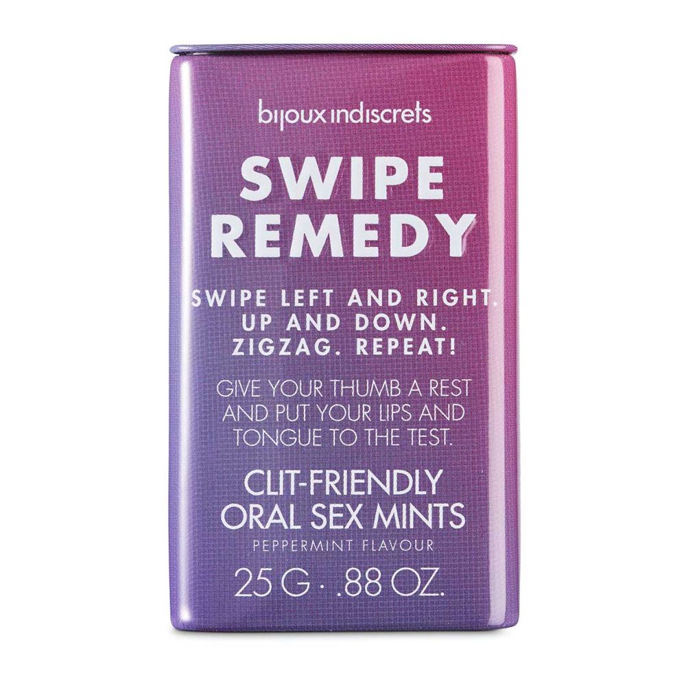 Мятные конфеты Bijoux Indiscrets Swipe Remedy – clitherapy oral sex mints SO5911 фото