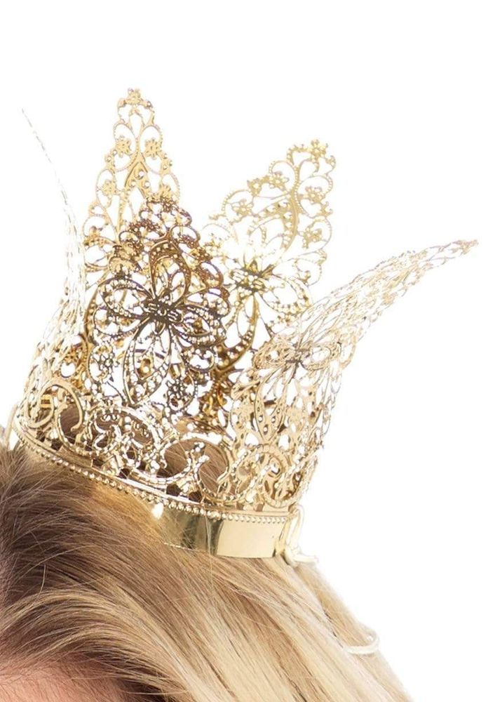 Мини-металлическая корона Leg Avenue Filigree crown SO7954-SO-T фото