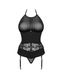 Корсет Obsessive Serafia corset Черный M/L 99585 фото 8