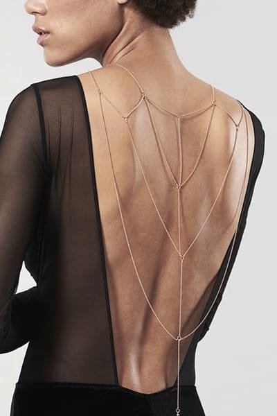 Ланцюжок для спини Bijoux Indiscrets Magnifique Back and Cleavage Chain прикраса для тіла SO2655-SO-T фото
