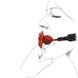 Розкішний кляп у вигляді троянди Zalo Rose Ball Gag, подвійне використання SO6690-SO-T фото 4