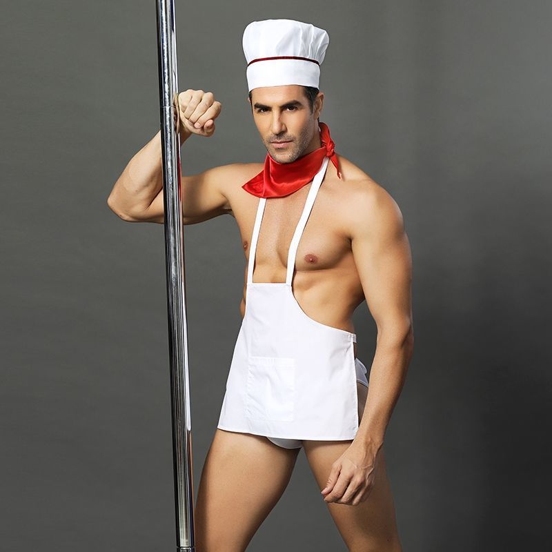 Чоловічий еротичний костюм кухаря JSY Умілий Джек SO2266-SO-T фото