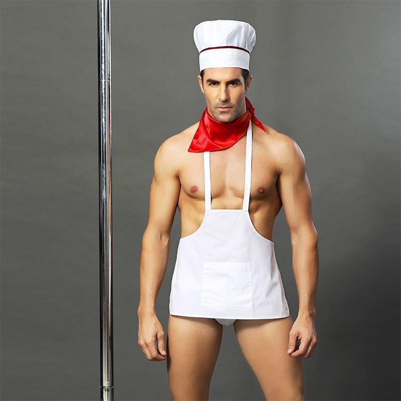 Чоловічий еротичний костюм кухаря JSY Умілий Джек SO2266-SO-T фото