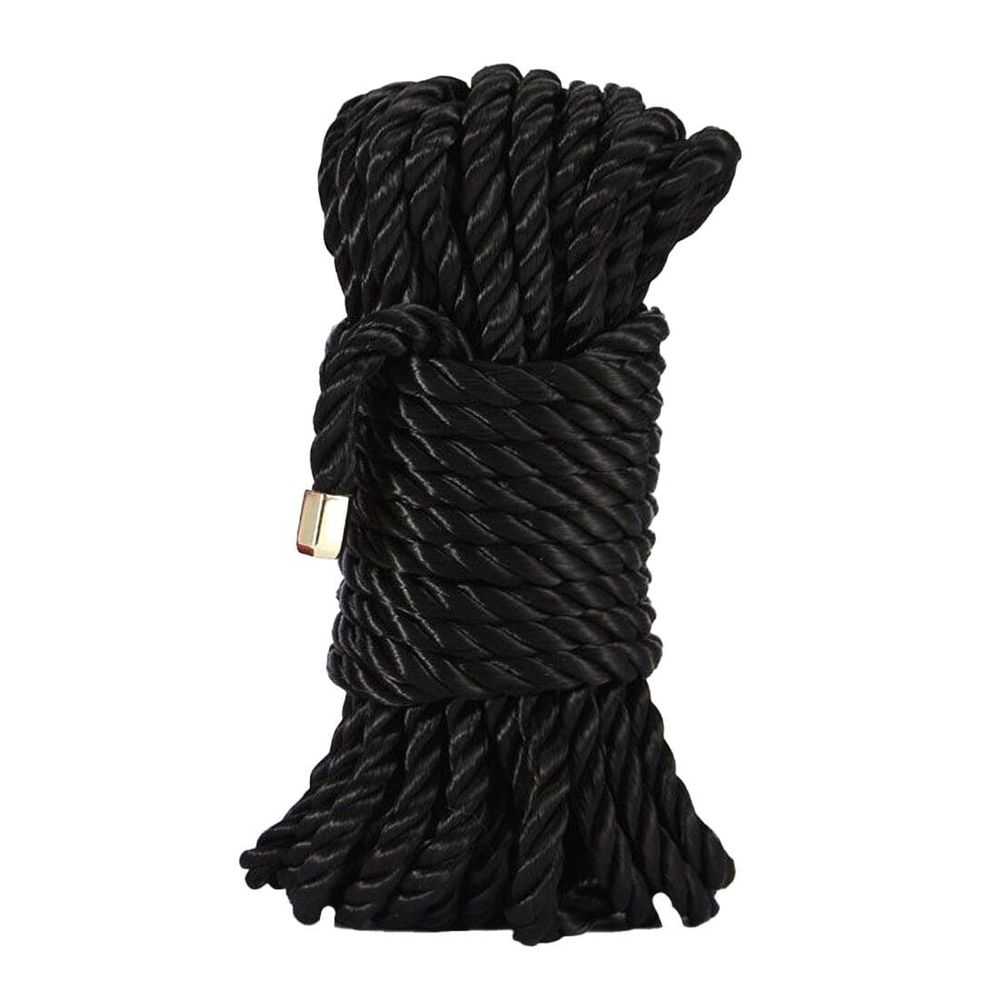 Мотузка для Шибарі Zalo Bondage Rope Чорна 10м