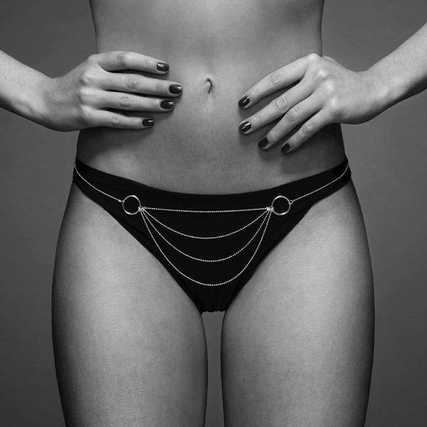 Цепочка-трусики Bijoux Indiscrets Magnifique Bikini Chain, украшение для тела SO2662-SO-T фото