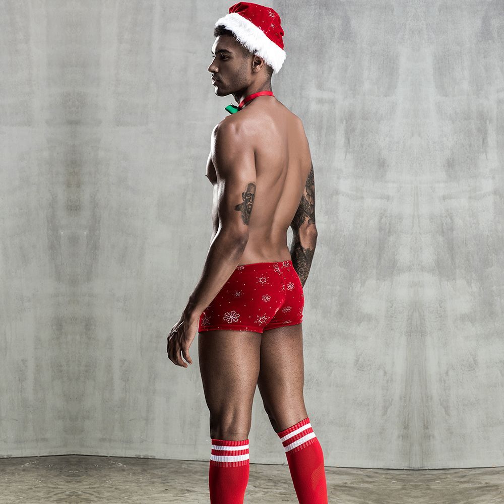 Новогодний мужской эротический костюм JSY Любимый Санта SO3676-SO-T фото