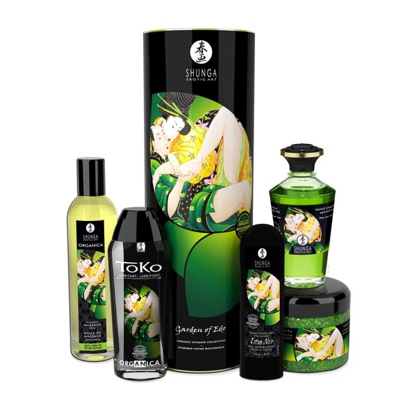 Подарочный набор Shunga GARDEN OF EDO Organic: расслабляющий аромат зеленого чая SO2560-SO-T фото
