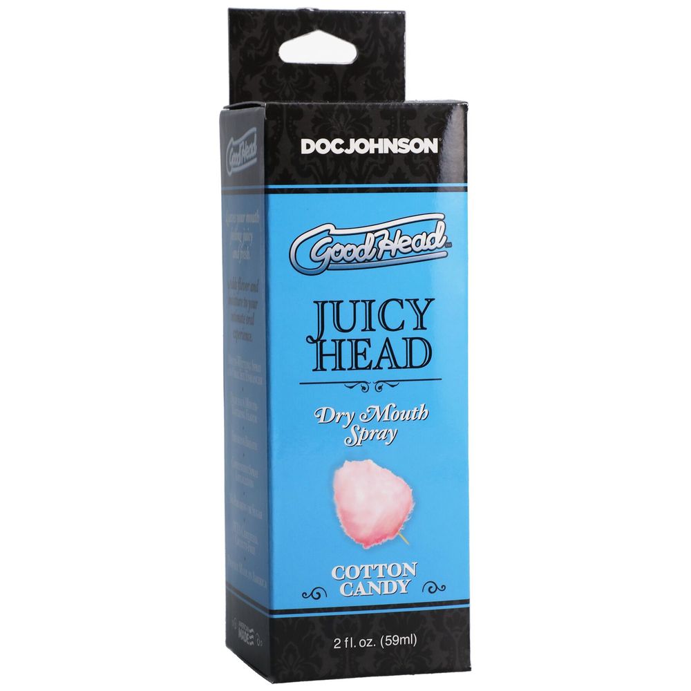 Зволожувальний спрей оральний Doc Johnson GoodHead – Juicy Head – Dry Mouth Spray – Cotton Candy 2 f SO6070 фото